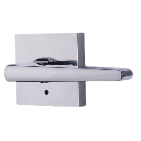 Weslock Philtower Privacy Lock ADJ Latch and Full Lip Strike Bright Chrome 007107676FR20